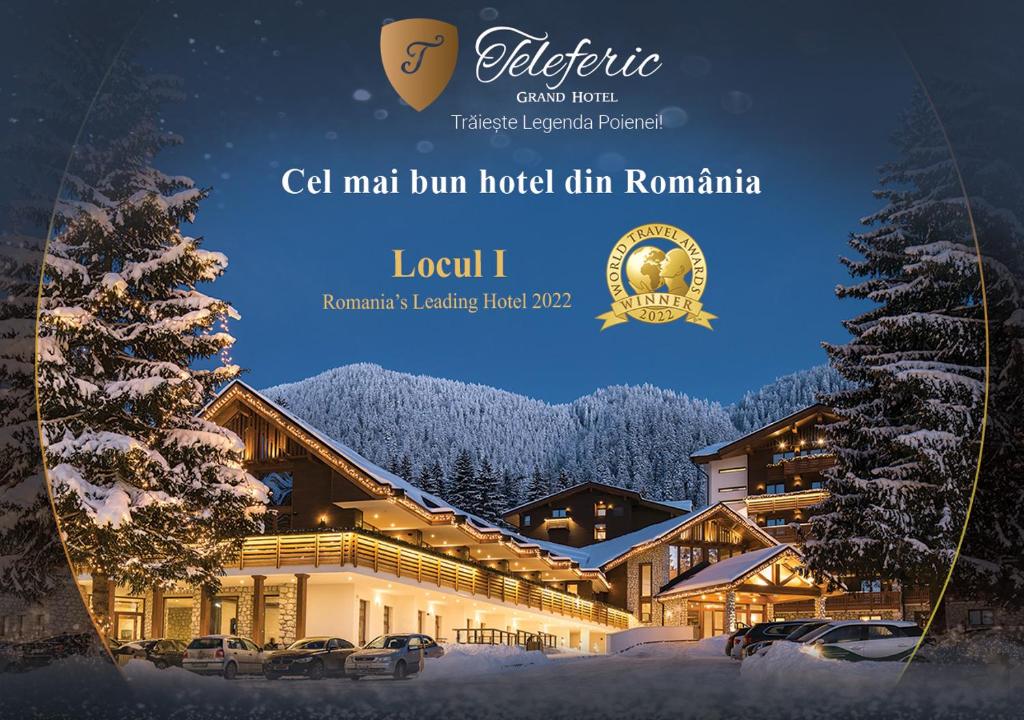 🌴 MUNTE ROMANIA 🔥 VACANTA DE IARNA 🔥 RECOMANDAM 🔥 🏫 HOTEL TELEFERIC GRAND & SPA (4*)/POIANA BRASOV  02.01.2023-06.01.23 = 3 nopti