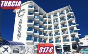 TURCIA🔥Rezerva acum la pret bun👌 🏫 INFINITY BEACH HOTEL 4* ALANYA